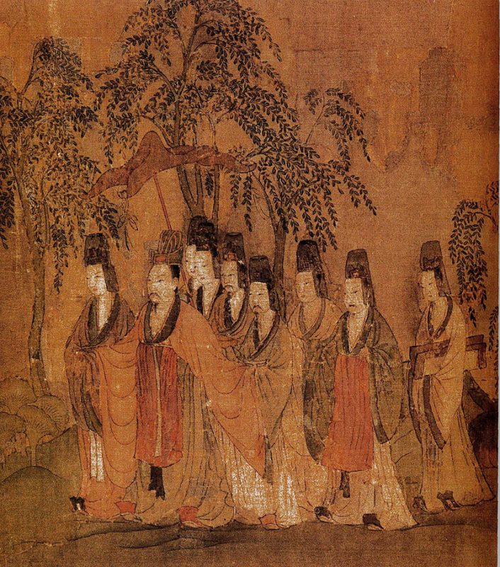 Tramo de la Diosa del Río Luo, de Gu Kaizhi