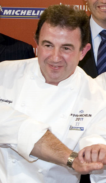 El chef Martín Berasategui