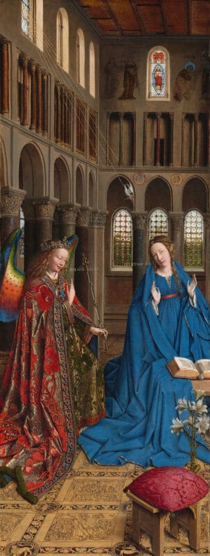La Anunciación de van Eyck