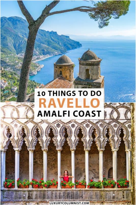 Las mejores cosas que hacer en Ravello Italia | Villa Cimbrone | Villa Rufolo | Costa Amalfitana | #italia | #DestinosEuropeos | #Amalficoast | #Europa