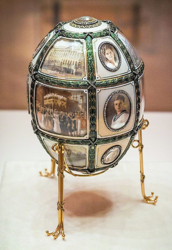 El huevo Fabergé del decimoquinto aniversario