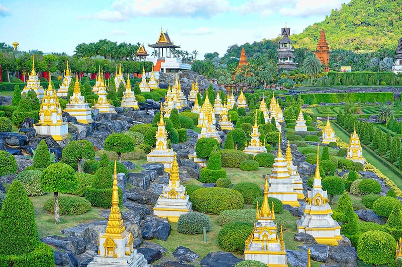 Jardín Tropical de Nong Nooch, Tailandia