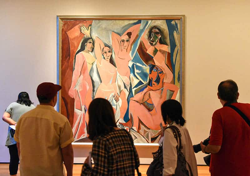 Las señoritas de Avignon de Pablo Picasso, Museo de Arte Moderno de Nueva York