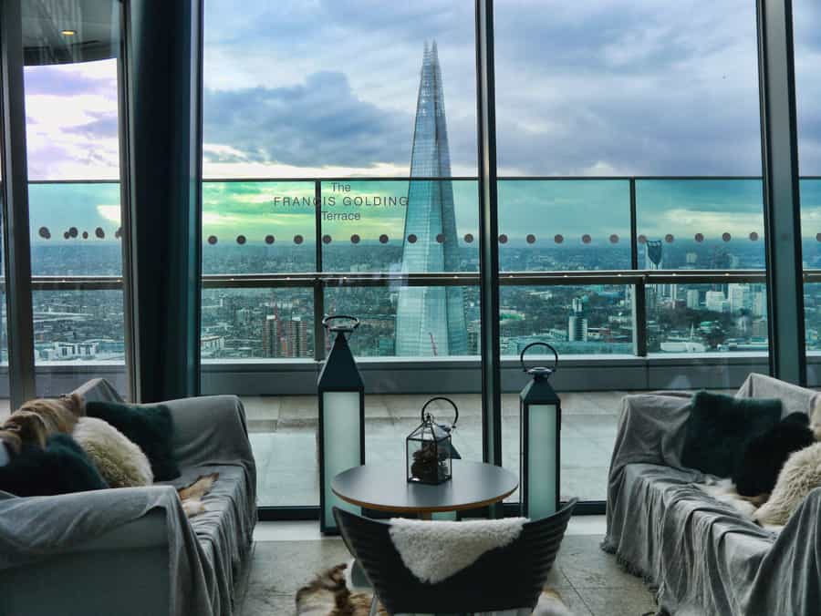 Restaurantes instagrammables en Londres, incluido el restaurante y bar Sky Garden