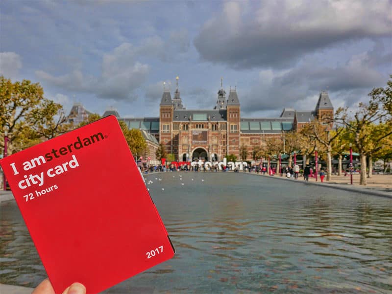 Tarjeta Ciudad de Ámsterdam - ideal para moverse por la ciudad y visitar los museos