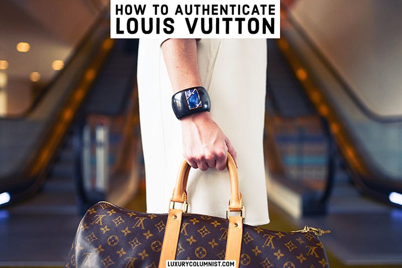 Cómo autentificar bolsos y accesorios Louis Vuitton