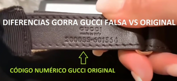 El número de serie bolso Gucci