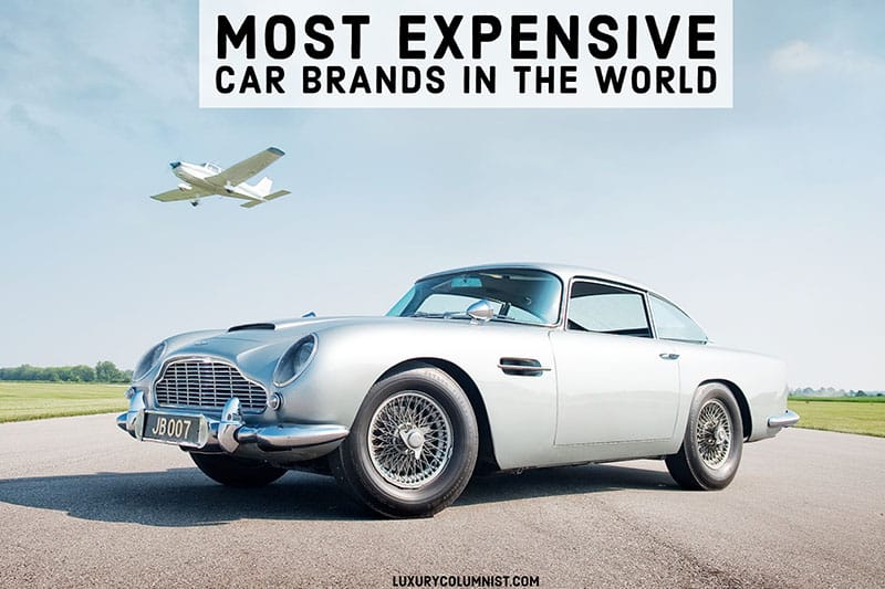 Las marcas de coches más caras del mundo