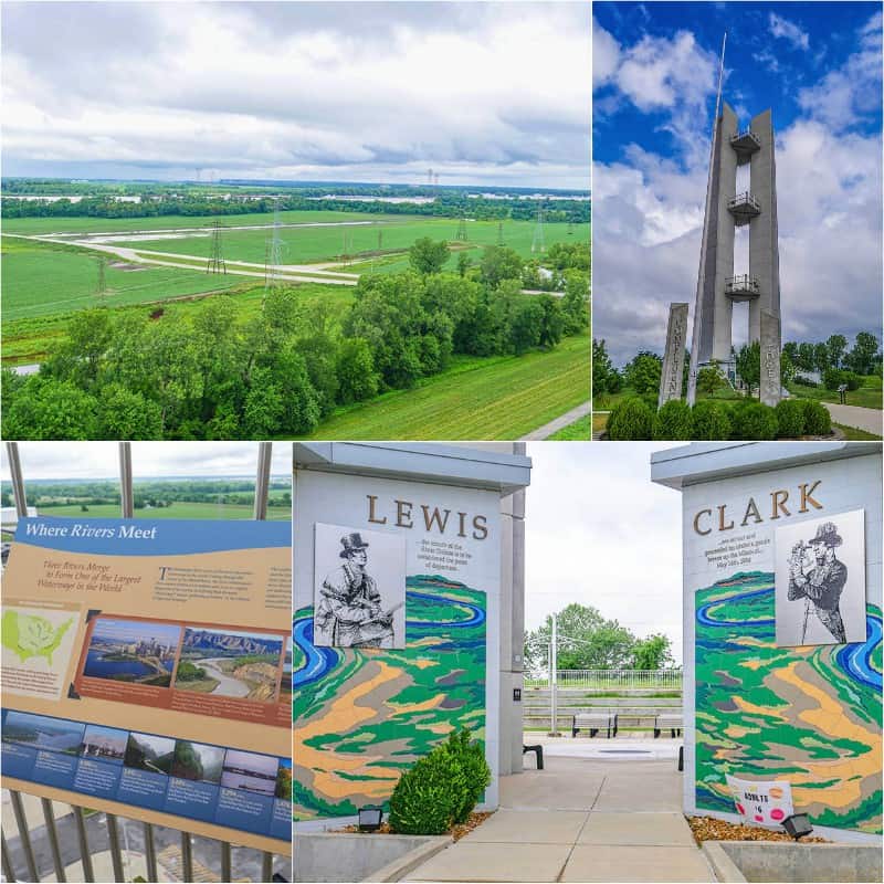 Torre de la Confluencia Lewis y Clark