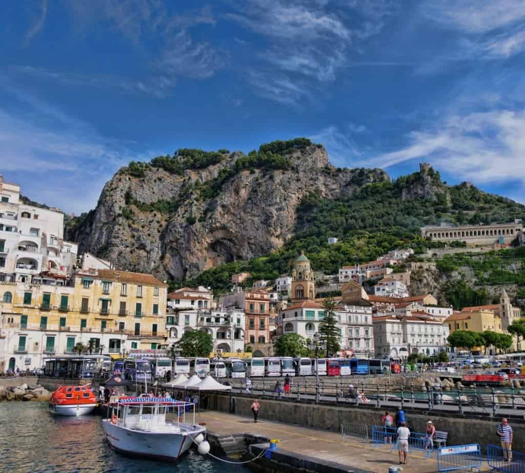 Qué ver en la Costa Amalfitana, Italia - Puerto de Amalfi