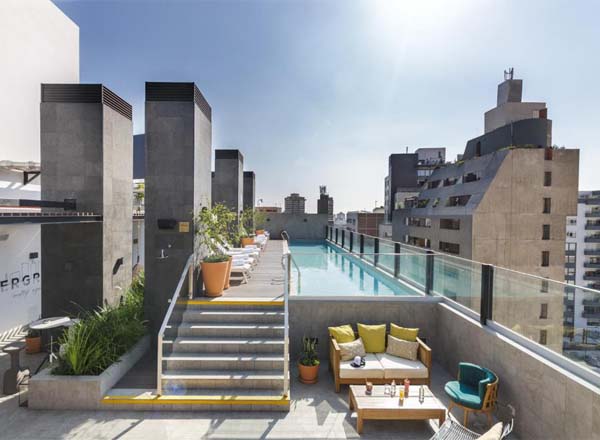 Rooftop con vistas en Lima